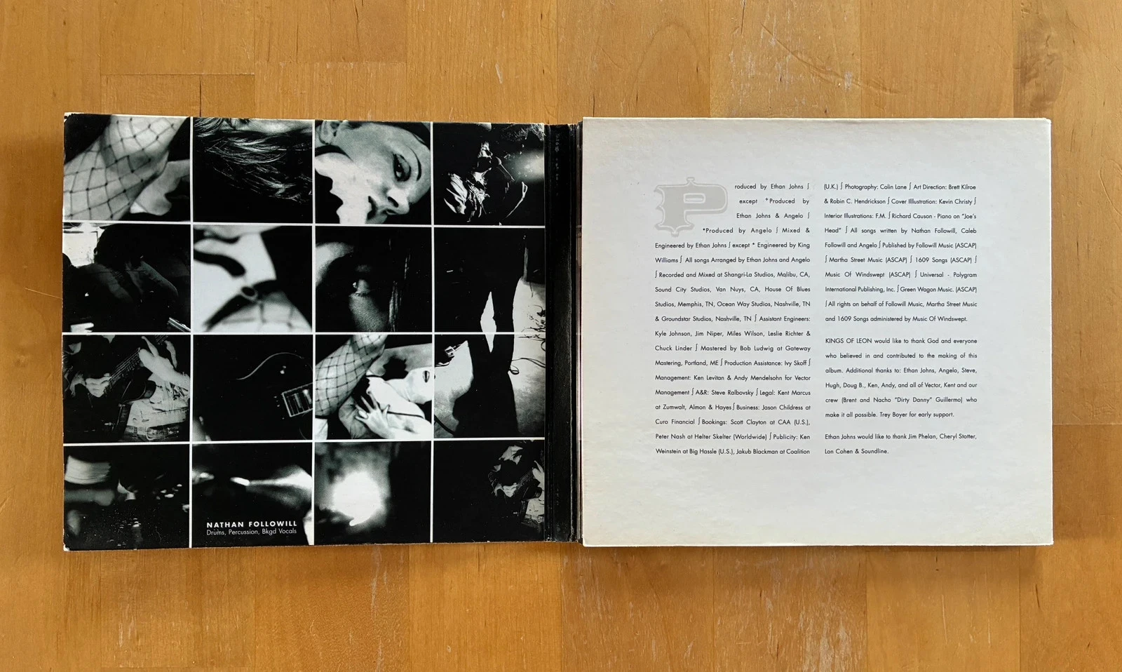 CD digipack Kings of Leon Youth and Young Manhood. – photo 2